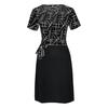 Fashion Casual Women  Short sleeve  Dress Striped Slim A-Line Dress