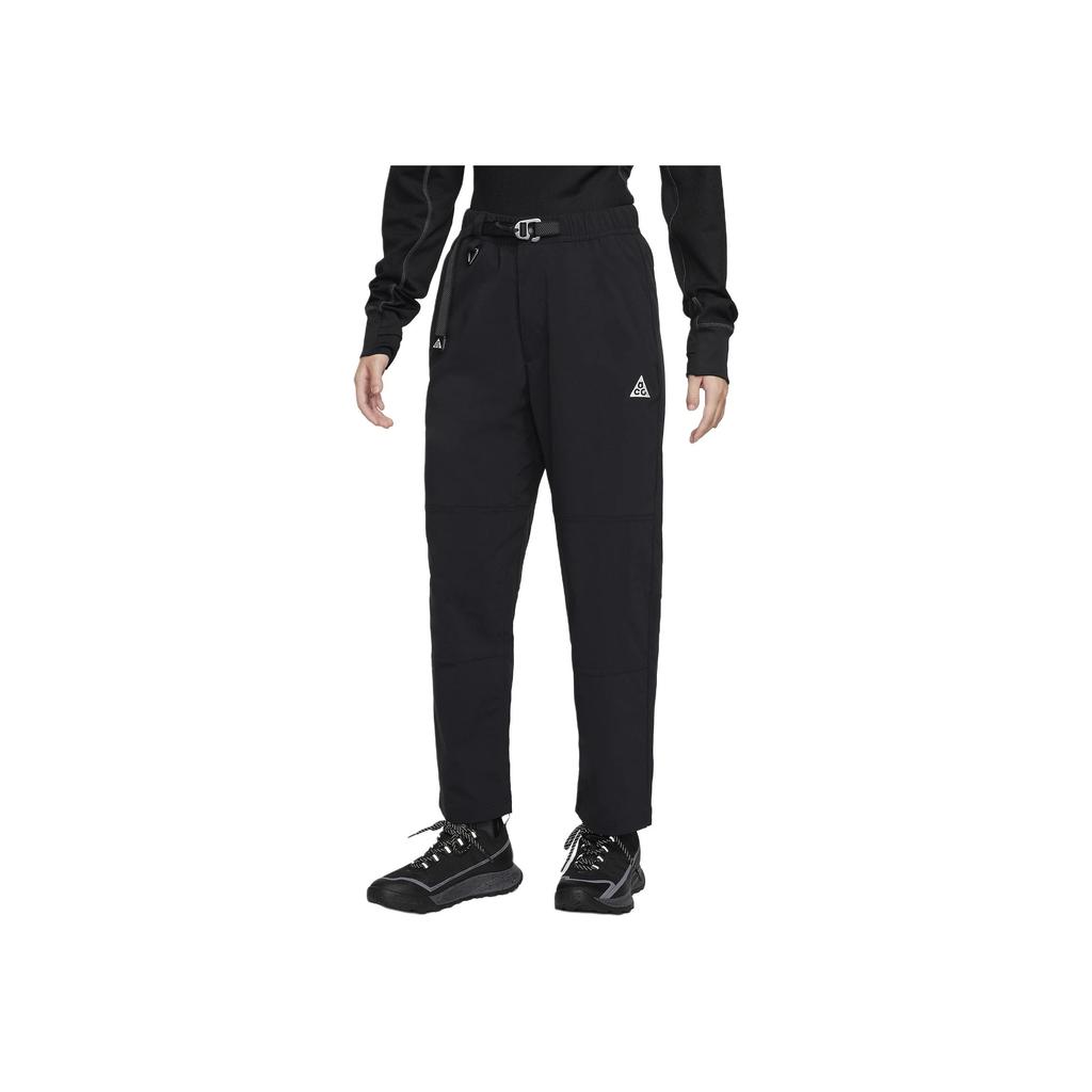 Nike ACG Series Solid Color Elastic Waist Mid Rise Casual Pants Women bottoms Black FQ3059-010