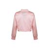 Nike Air Track Jacket Satin Short Casual Women Jackets Pink BV4780-682