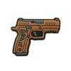 1-25 Stück Waffen Pistolen Dollar PVC Schuh Deko Zubehör Panzer Flugzeug Anhänger DIY Garten Schuh Schnalle Zubehör Party Ornament
