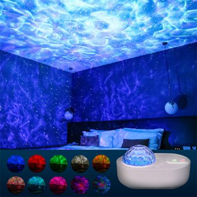 Projektor Hvězdná obloha Noční světlo Lampa kosmické lodi Galaxy LED Projekční lampa Bluetooth reproduktor Pro děti Ložnice Domácí párty Dekor