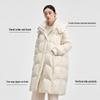 Women's Hooded Long Duck Down Winter Jacket
