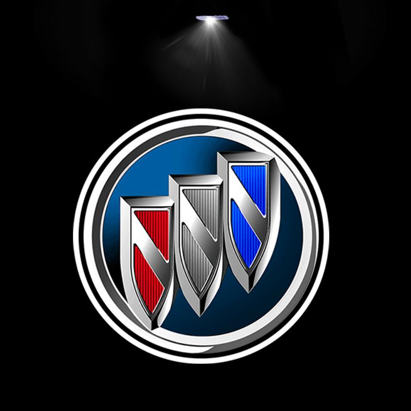 

2pcs LED Car Door Logo Welcome Light Laser Projector Ghost Shadow Lamp For Buick LaCrosse ENVISION Regal Car Accessories