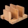Bamboo Cutting Board and Pot Lid Storage Rack