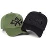 Personalized Hammer and Axe Embroidered Baseball Cap Men's Street Outdoor Hip Hop Hat Fashionable Women's Sunscreen Hats Adjustable Cotton Caps