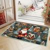 1pc Christmas Decorative Doormat for Door , Holiday Indoor and Outdoor Rear Front Door Welcome Mat Winter Door Mat.