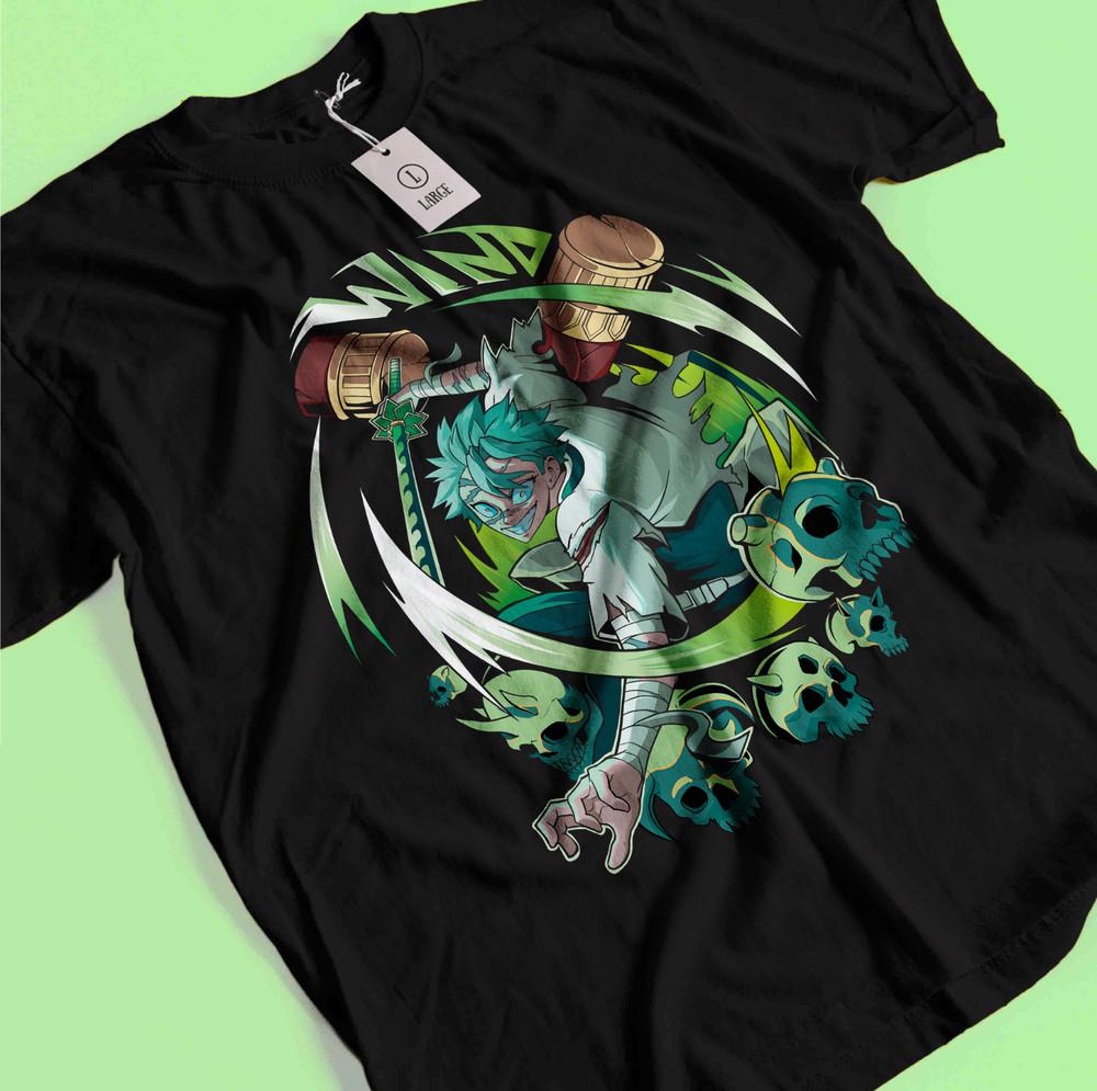 

Рубашка Истребитель демонов Гэнья Синадзугава Футболка Танджиро Футболка Мудзан Дома Санеми L