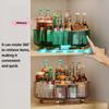M-1Pc Rotating Spice Rack For Home Kitchens Multi-Functional Storage Tray For Seasoning Bottles And Jars, And Cosmetics