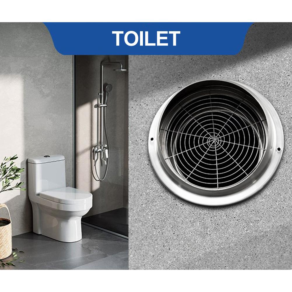 Stainless Steel Air Vent Cap Wall Ceiling Exhaust Duct Cover  Outlet Ventilation Exhaust Grille Cover Rain Cover Heating Cooling