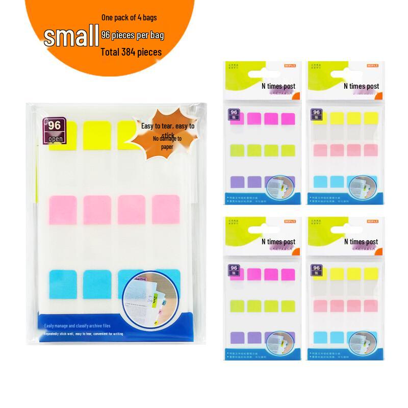 STICK'N Fluorescent Sticky Index Tabs
