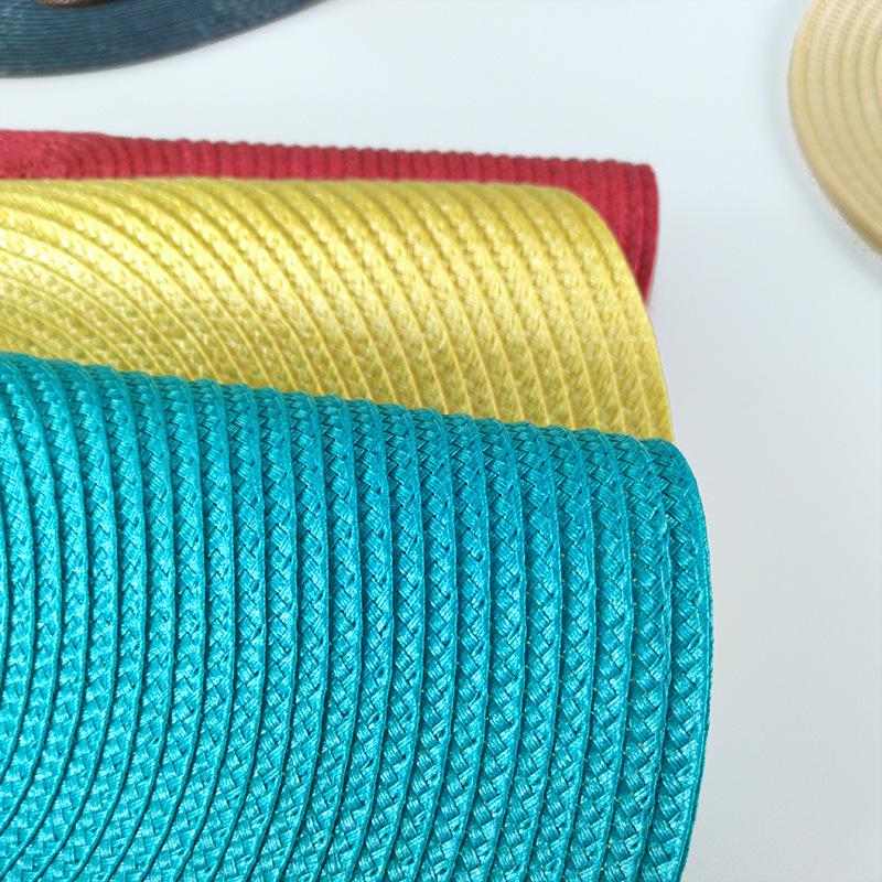 Hand-Woven Multi-Color Placemat: Insulated, Disposable, Decorative Coaster Mat