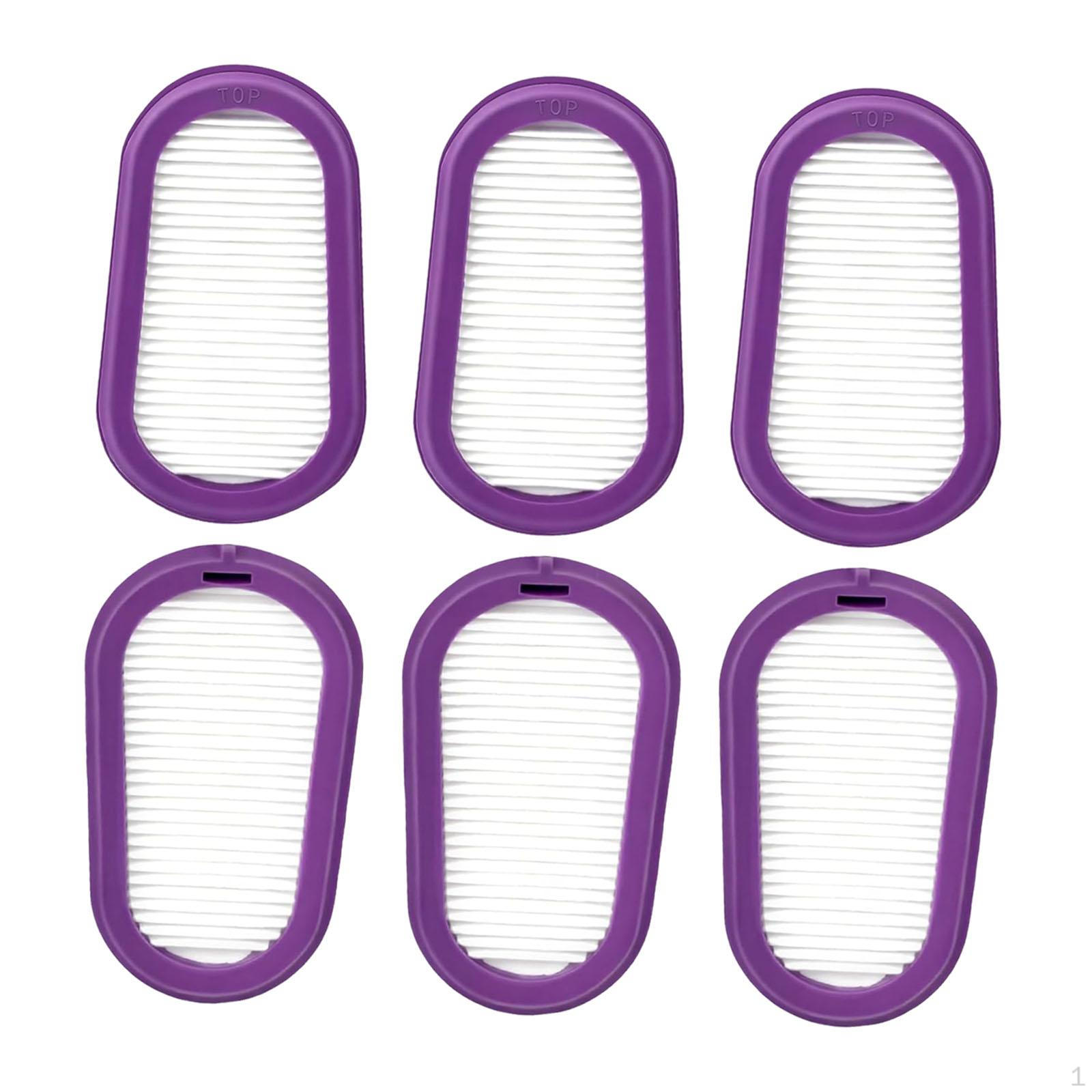 

6Pcs Respirator Replacement Purple Direct Replace Sturdy Supplies Half for Spr456 M/L