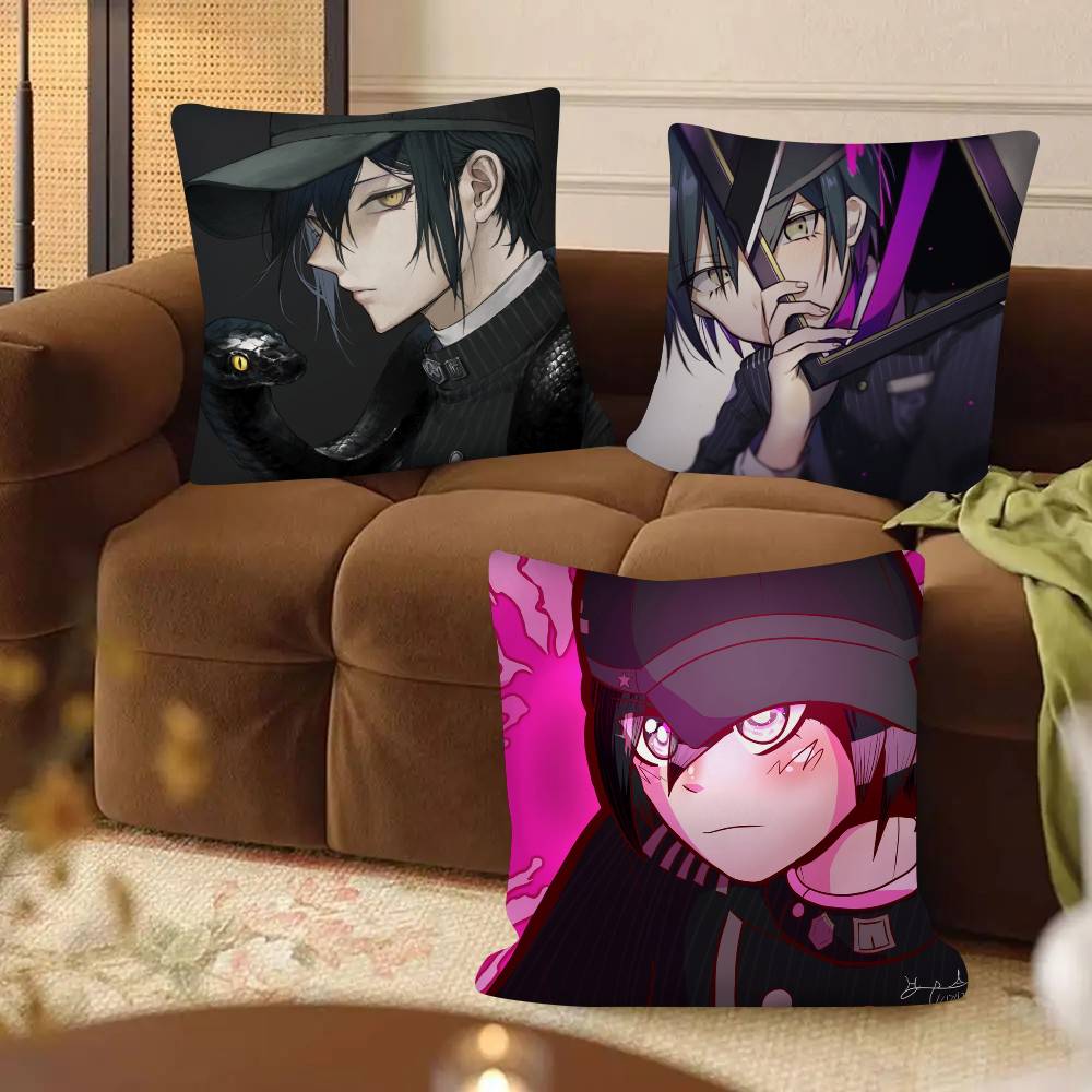 1Pc P-Shuichi Saihara Pillow Case Fashion Square Pillowcase Bedroom Sofa Room Ins Decoration Leisure