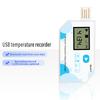 High-precision Digital USB Temperature Data Logger Temp Recorder for Warehouse Storage Refrigerated Transport Laboratory