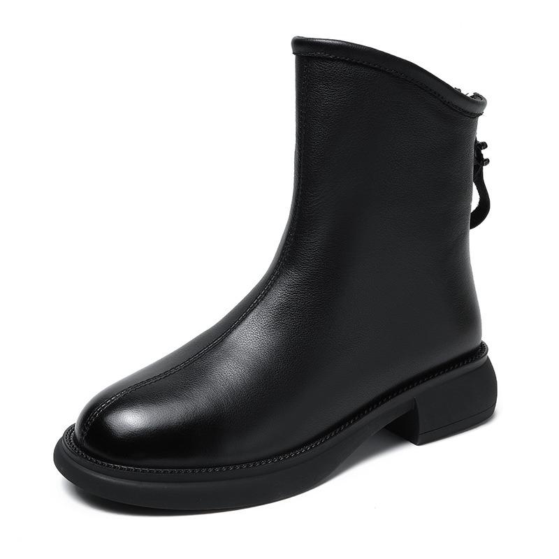 Chelsea Boots Läderstövlar Martin Stövlar