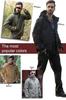 LANBAOSI Tactical Military Softshell Cold for Outdoor and Work Camouflage Size M Men's Jacket, Warm, Camouflage, Fleece-Lined, Multi-Purpose, Hooded,