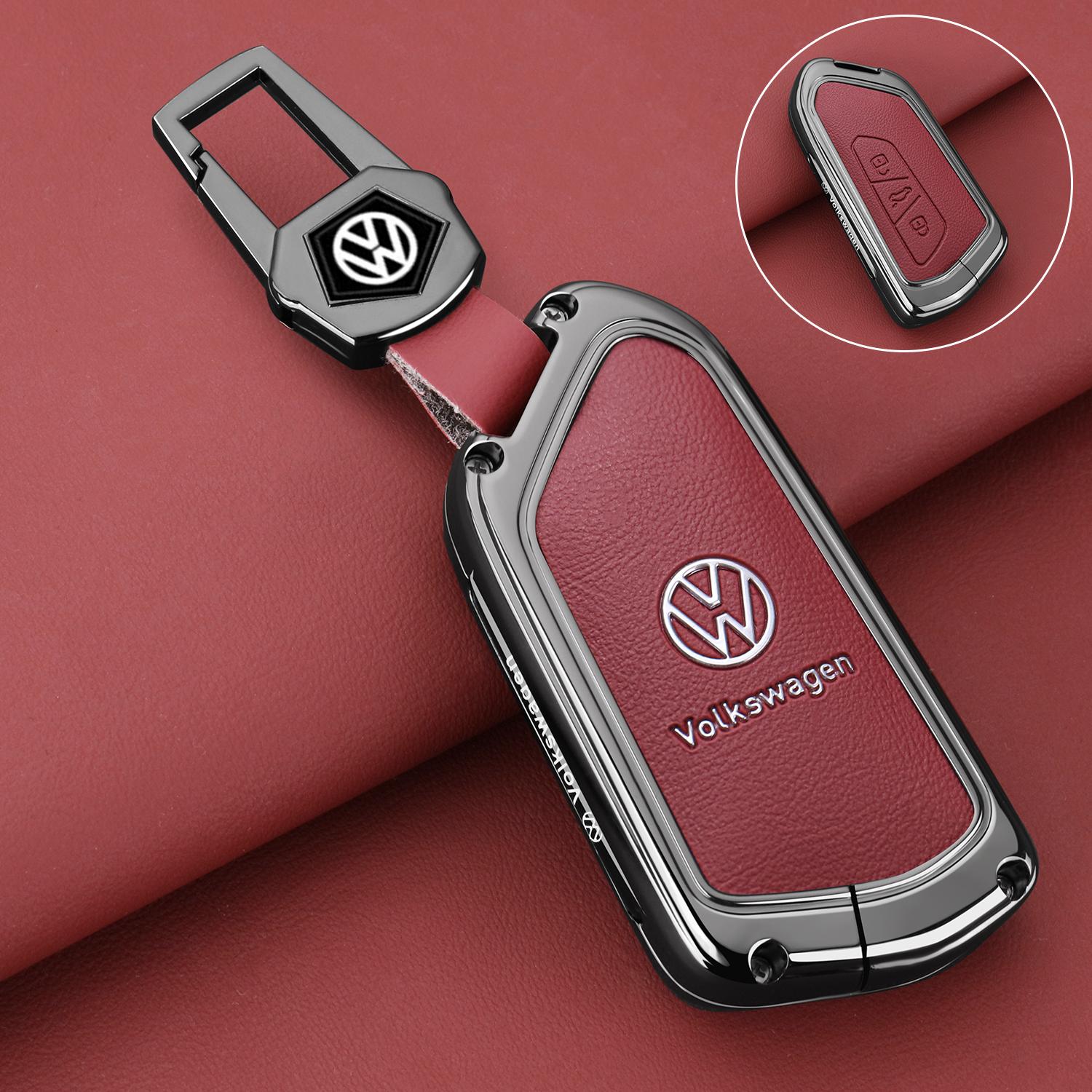 

For VW Car Key Cover Fob Case Shell Bag Accessories For VW Volkswagen Golf 8 MK8 ID3 ID4 Cupra 2020 Skoda Octavia A8 SEAT Leon