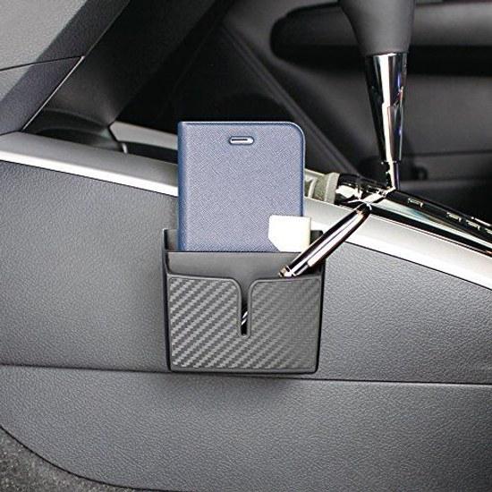 Tsuchiya Yac car interior accessories storage pocket Free Twin S soft material black PZ-733
