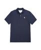 BROOKS BROTHERS Henley Embroidery Polo Shirt (Navy) (Bbntmm3067Qem)