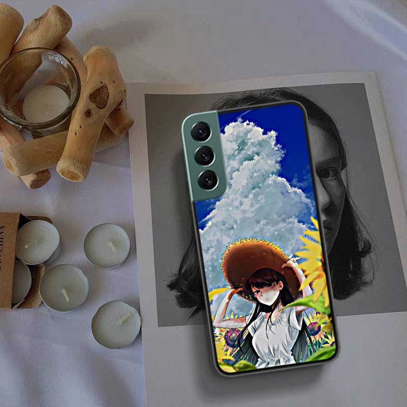 Anime Komi Shouko Cant Communicate Phone Case For Samsung Galaxy Note 20 Ultra 10 Lite 9 8 M11 M12 M21 M30S M31 M32 M51 M52 J8 J