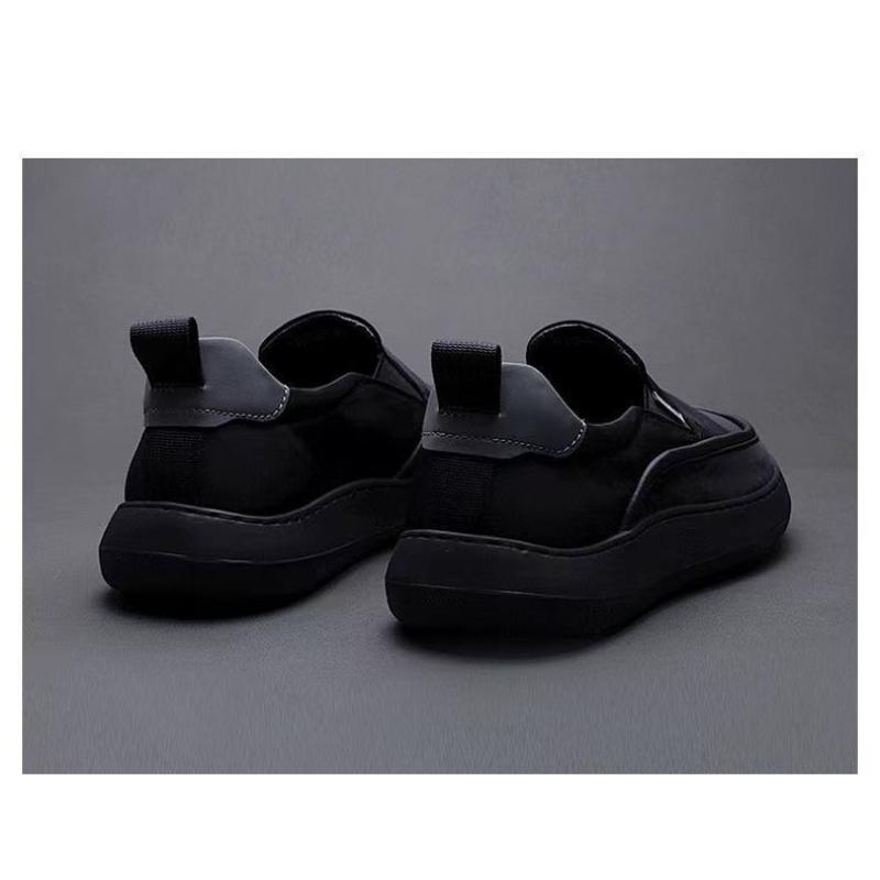 Modische Herren Atmungsaktive Canvas Slipper Herbst Leicht Bequem Lässige Sneaker Rutschfeste Sohle Tägliches Gehen Outdoor Loafer