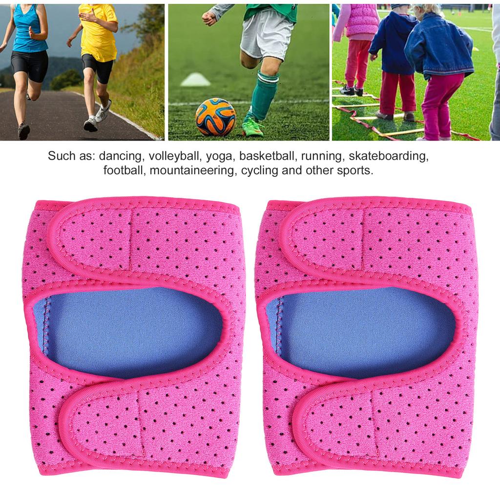1 Pair Breathable Knee Pads Skid Resistant Sports Knee Pads Elbow Leg Protectors for Kids