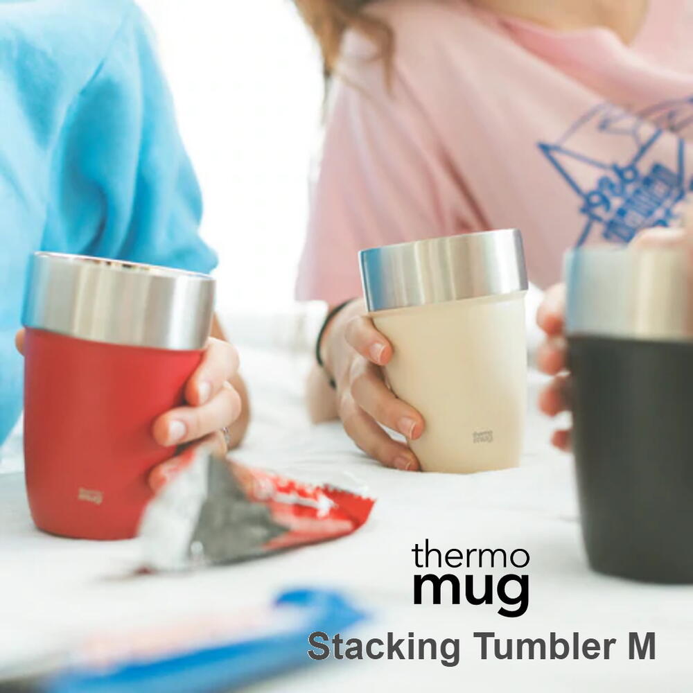 July limited Maximum full points return registration required Standard Thermo Mug Stacking Tumbler M ST22-41 White Black Ivory Red Navy Sand Bright