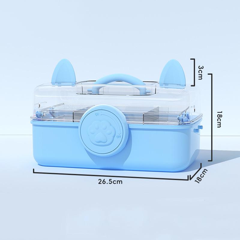 Multi-Layer Hairpin Storage Box Cute Girls Jewelry Box Children'S Hair Accessories Storage Box Portable Toy Storage Box