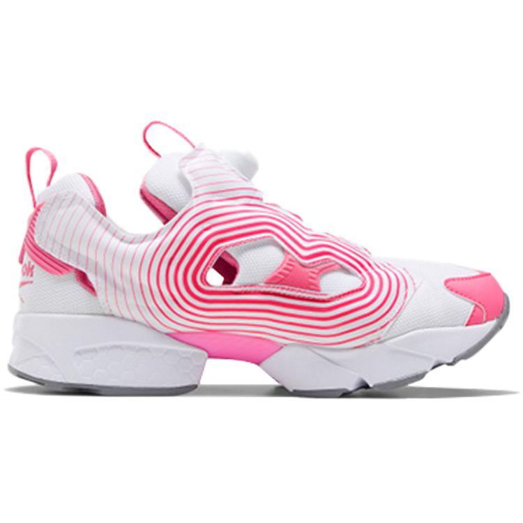 Reebok Instapump Fury Ripple Pack White Pink Unisex Sneakers Posh-Pink-Pure-Grey FV4502