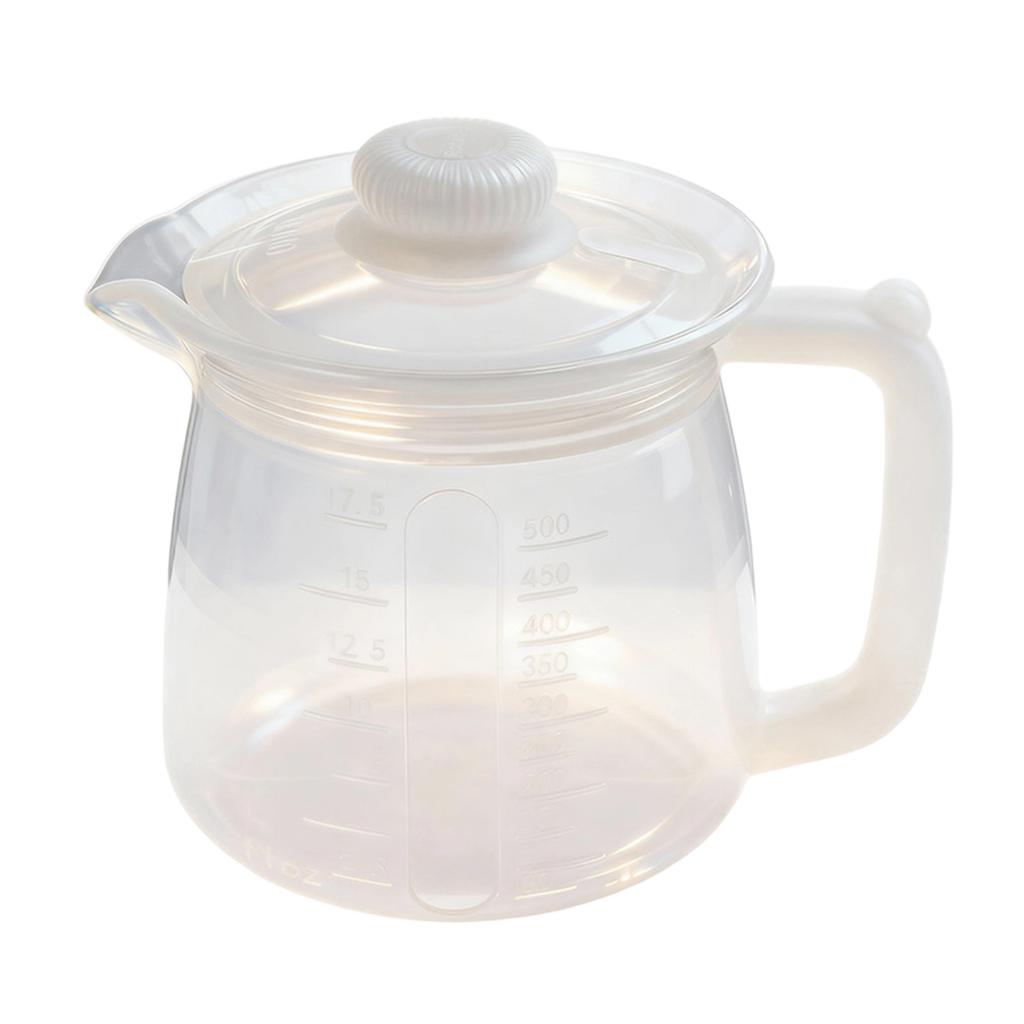 Food  Grade Silicone Multi  Functional Hot Milk And Coffee And Kitchen Storage Pot 500ml