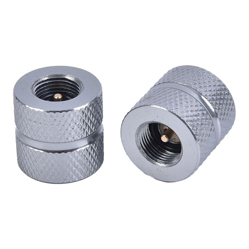 Butan Herd Gas Refill Adapter Patrone Gas Düse Flasche Ventil Stecker