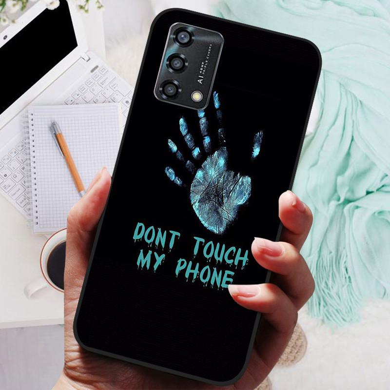 Telefoonhoesje Voor OPPO A74 4G Hoesje Siliconen Zwarte Bumper Zachte TPU Coque voor OPPO A74 CHP2219 Hoesjes OPPOA74 A 74 Beschermer Fundas