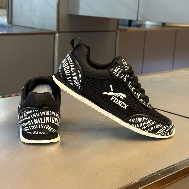 Shoes Autumn Breathable Mesh Board Shoes Comfortable Casual Shoes Sports Shoes Soft-soled Shoes
