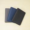 Customized Men's Genuine Leather RFID-Blocking Card Holder - Ultra-Thin Cowhide Crossgrain Design