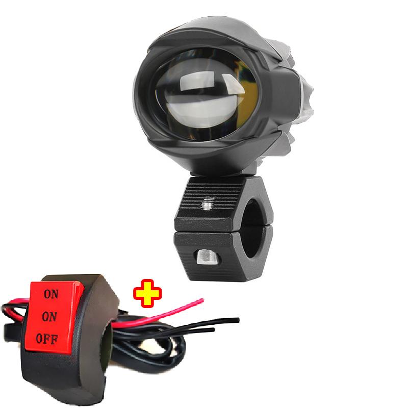 LED Car Motorcycle Spotlight Headlight Fog Blast Lights Accessories Auxiliary Spot Work Lights Accessories for Truck Car ATV