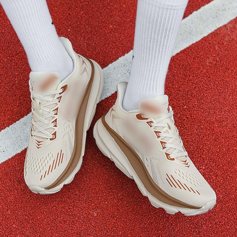 

New Spring and Autumn Simple Men s Versatile Light Casual Comfortable Running Shoes Fashion Trendy Sports Trendy Shoes 39 бежевый