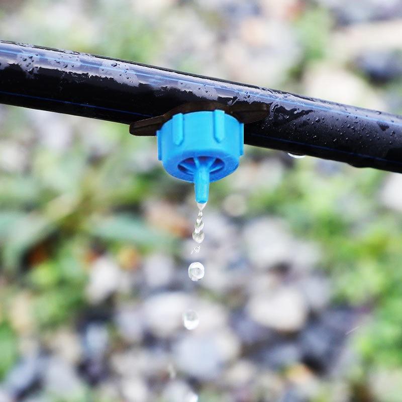 30Pcs Pressure Compensating Drip Emitters Micro Connectors 2L/4L/8L Premium Drippers Garden Irrigation System
