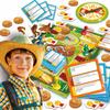 Lisciani i'm genius quiz dinozaury i prehistoria gra planszowa puzzle