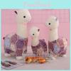 Adorable Snowflake Alpaca Plush Toy Soft Cartoon Animal Stuffed Pillow Gift For Children
