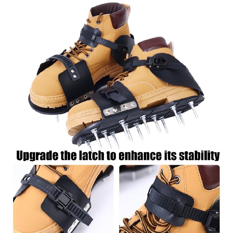 No Heavy Equipment Needed Aerating Shoes For Healthier Greener Grass Epoxy Floors 13 Nylon Spikes Effortlessly Aeration