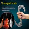 Stainless Steel S-Hook for Meat, Bacon, and Sausage.