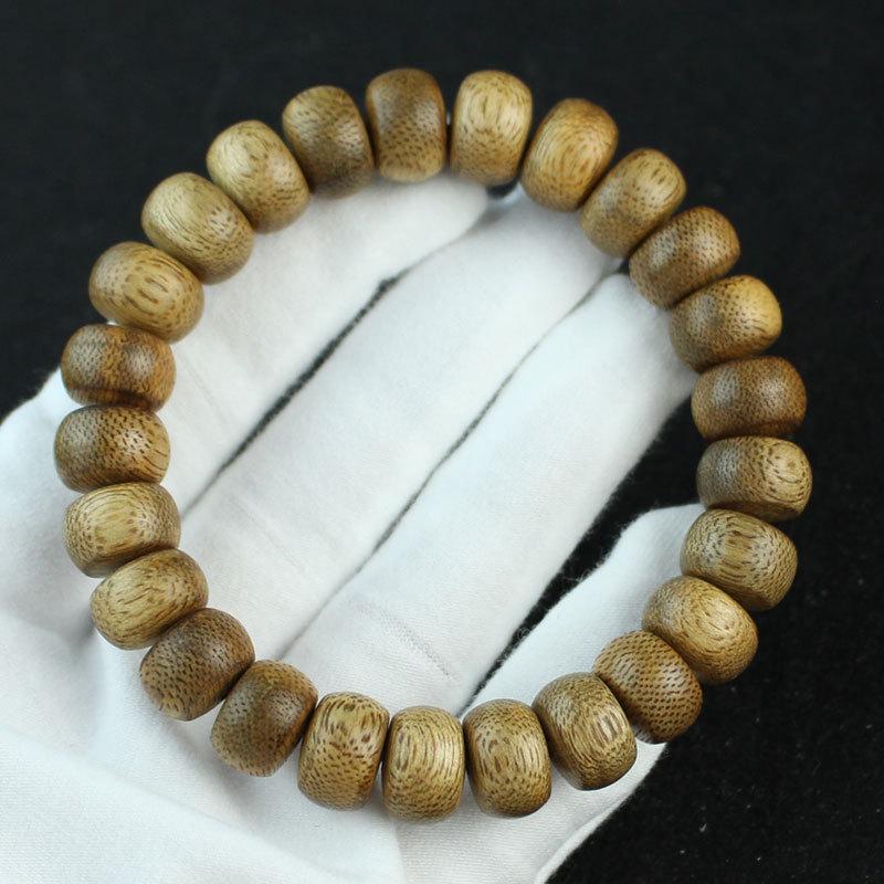 Indonesian Kalimantan Agarwood Prayer Beads Bracelet - 108 Beads - Unisex Jewelry