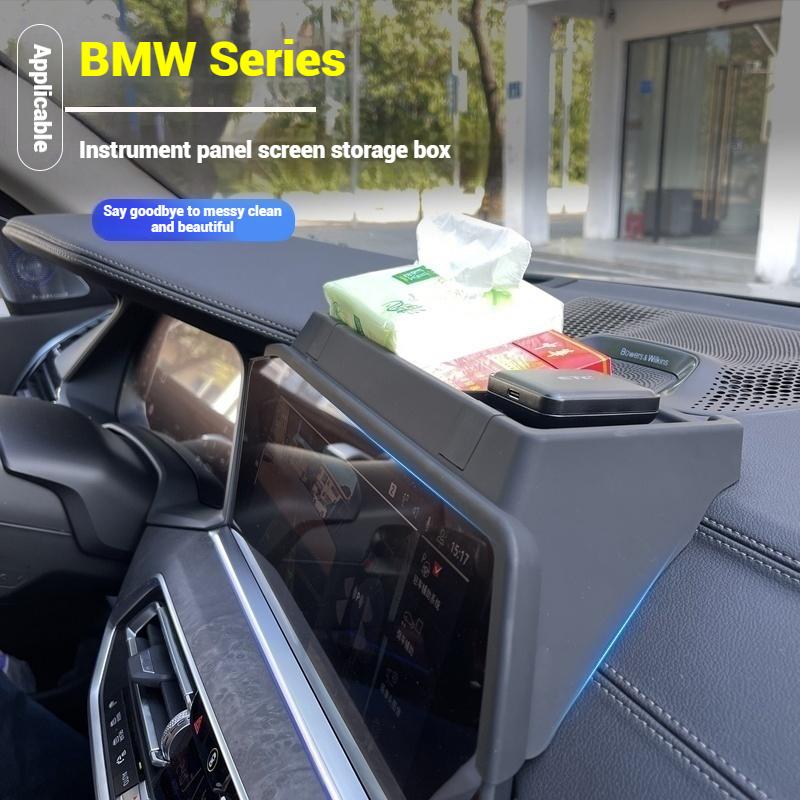 Dla BMW X5 G05/ X6 G06/ X7 G07 2019-2025 X6 G06 2020-2025 Schowek na Konsolę Środkową Organizer na Tacę na Deskę Rozdzielczą Akcesoria Wewnętrzne