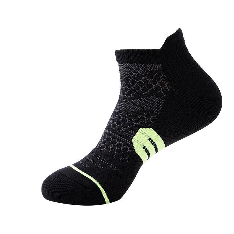 Unisex Summer Compression Running Socks - Breathable, Sweat-Absorbent, Short Socks for Marathon