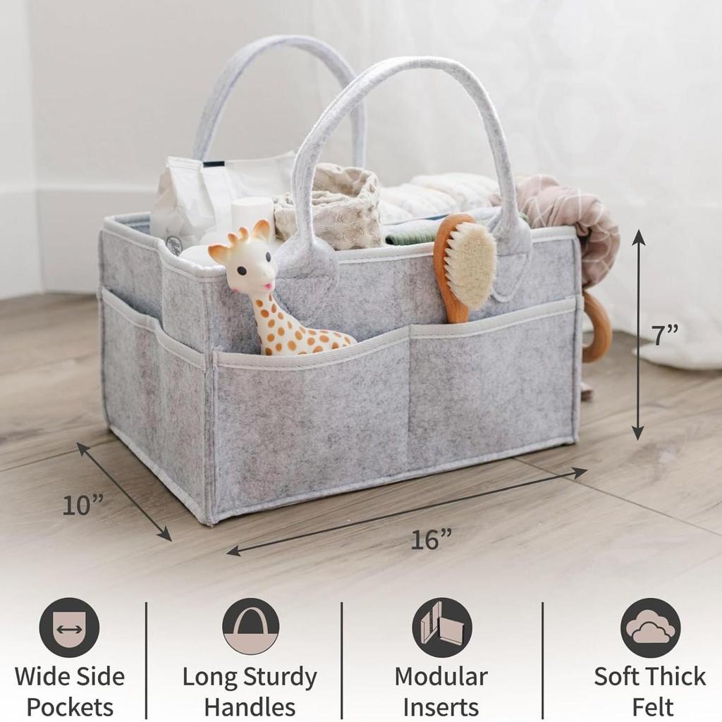Felt Diaper Bag 3mm Thick Mommy Handbag Baby Storage Bag