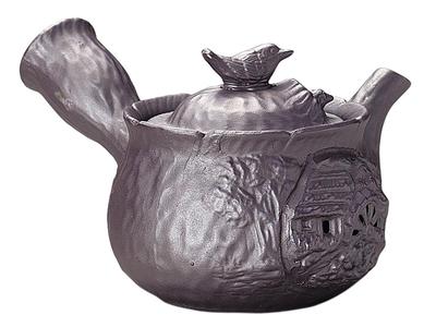 Banko-Ware Größe mit Vogel 04620 Teekanne, 1,5, Design,