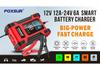 12A 7-Stage AGM & Lithium-Iron Battery Charger for 12V/24V Motorcycles & Cars