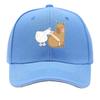 Cute Capybara Pelican Animal Meme Illustration Sandwich Baseball Cap Sun Cap Outdoor Workouts Hat