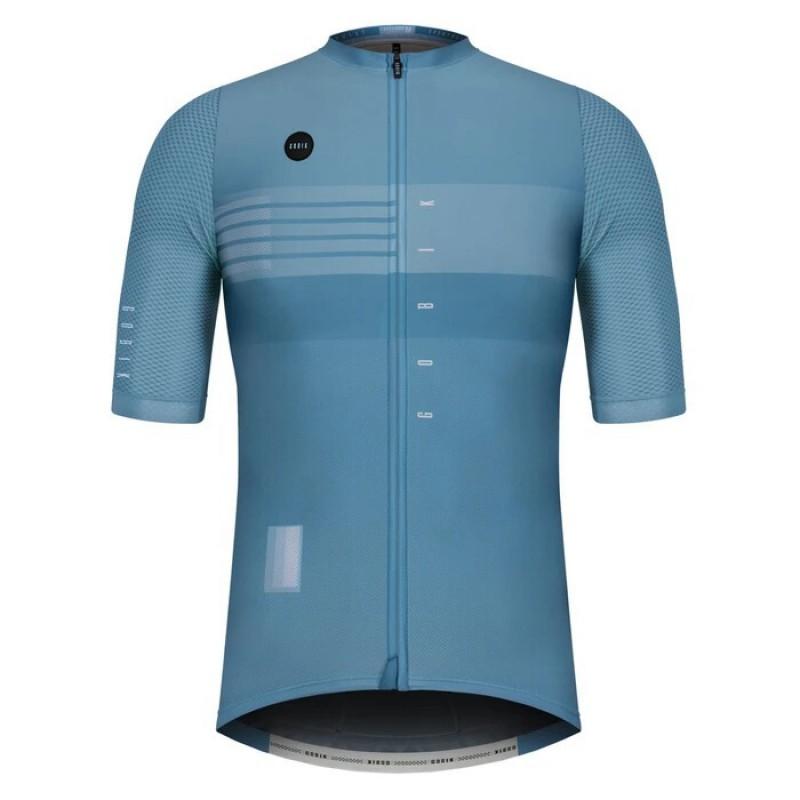 GOBIK Herren Radtrikot Kurzarm Schnelltrocknend Atmungsaktiv Fahrradhemd Rennrad MTB Fahren