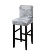 Stretch Bar Stool Covers Stretch Bar Stool Chair Covers, Counter Height Chairs Covers for Kitchen Dining Room Cafe Furniture